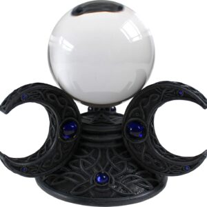 Celtic Triple Moon Crystal Ball Holder 10cm