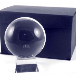 Crystal Ball With Glass Stand 10 cm