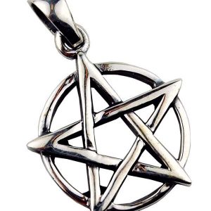 925 Silver Pentagram Pendant