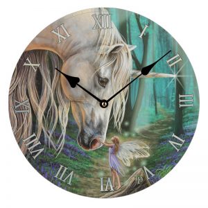 Fairy Whispers “Lisa Parker” Unicorn Wall Clock