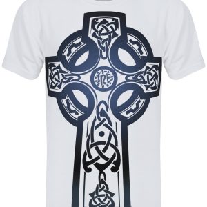 Unorthodox Collective Celtic Cross Men’s Sub T-Shirt. Large (Men’s 40″- 42″)