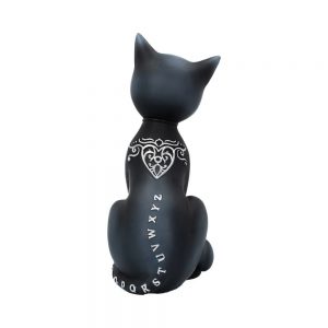 Mystic Kitty Figurine Spirit Board Black Cat Ornament