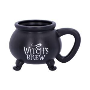 WITCHES BREW CAULDRON MUG 13.5 cm