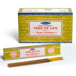Satya Tree of Life incense sticks.