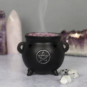 Pentagram-Cauldron-Incense-Cone-Holder