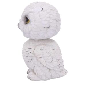 Bobhoot Snowy Owl Bobble Head Figurine